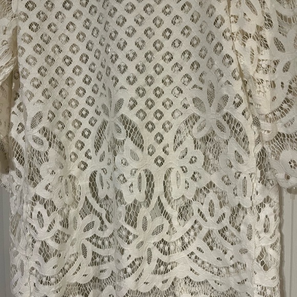 Maurices Cream Lace Women's Jacket - Picture 7 of 7